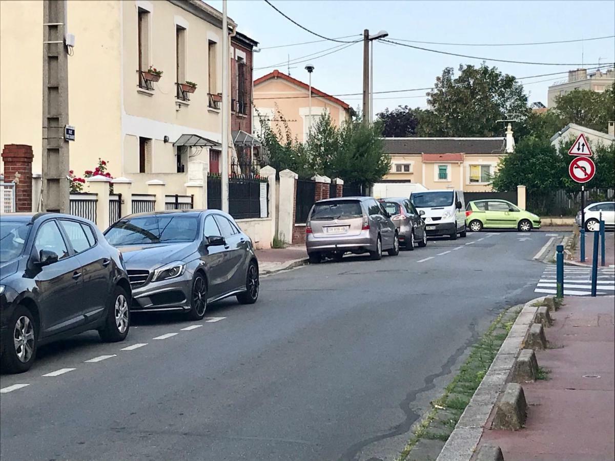 Grand F3 60M2 Pour 6 Personnes - Paris 19Eme - Stade De France - La Villette Aubervilliers Kültér fotó